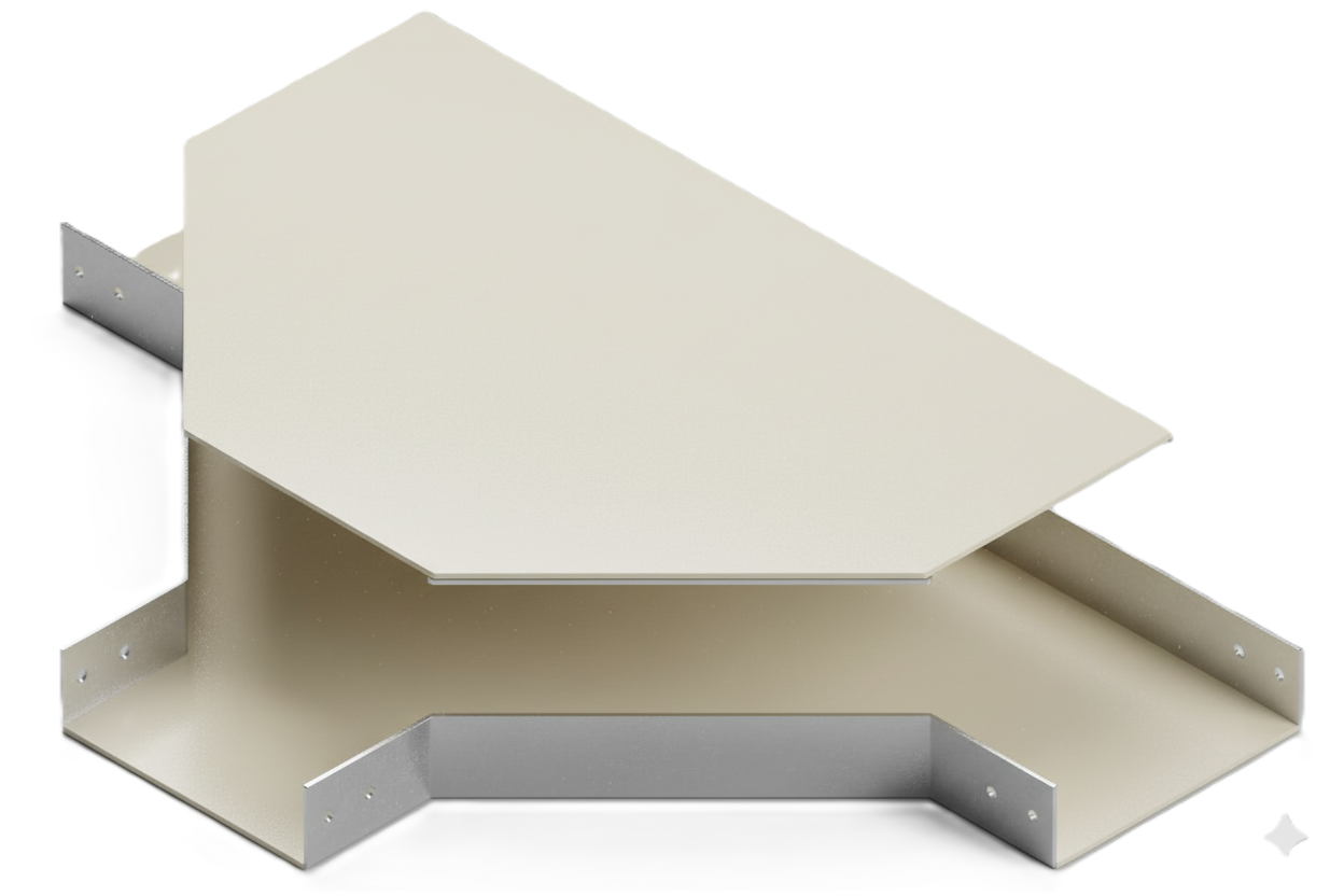 Horizontal Tee Cable Tray Cover