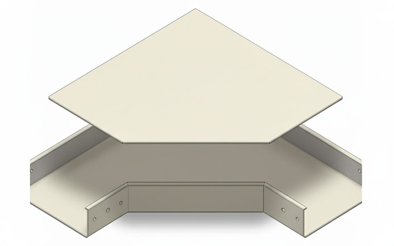 Horizontal Elbow Cable Tray Cover