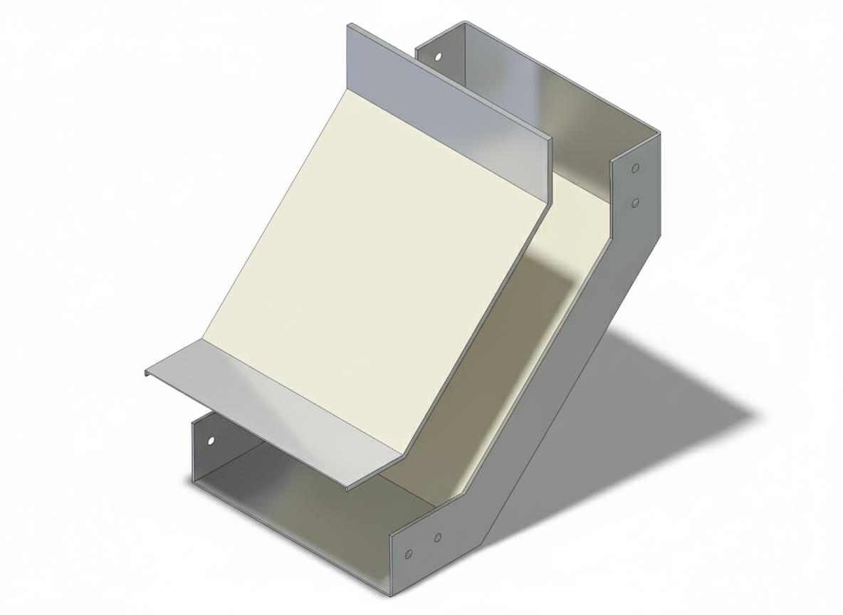 Vertical Riser Cable Tray Cover