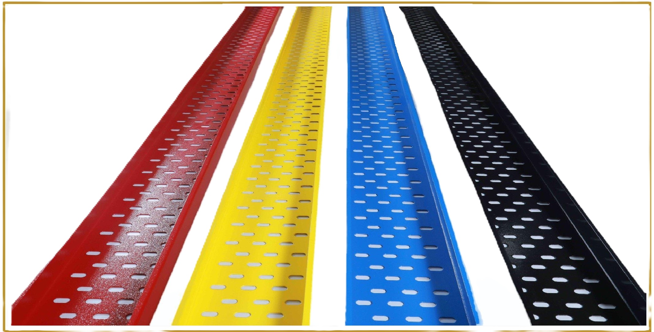 Powder Coated Perforated Cable Trays