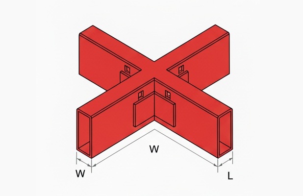 Horizontal Cross Design