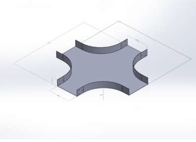 Horizontal Cross Design